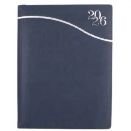 A5 Stream Diary Blue Front
